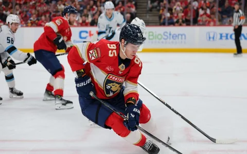 Vilmanis izmanto pretinieka kļūdu un gūst pirmos vārtus NHL karjerā