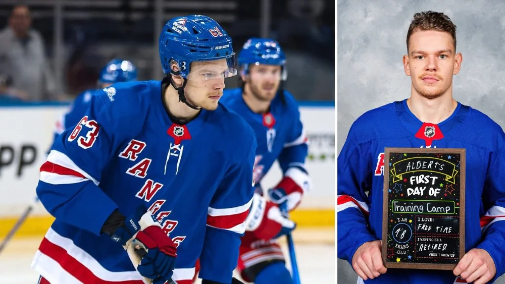 Šmits saņem pirmo apbalvojumu kā Ņujorkas "Rangers" spēlētājs