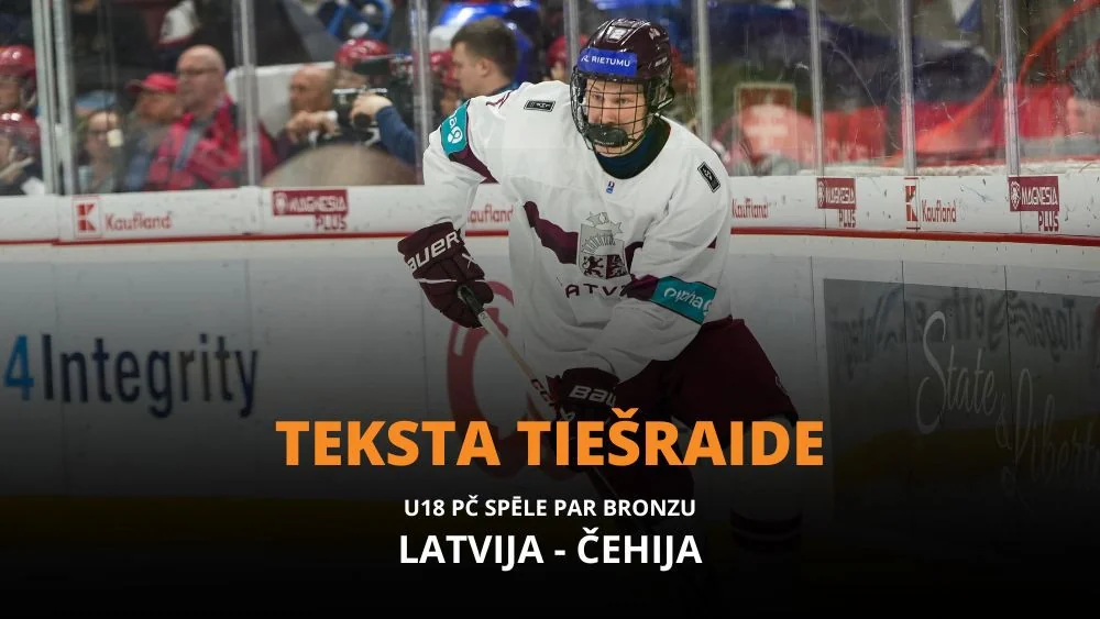 Teksta tiešraide: Latvija - Čehija 1:4 (spēle noslēgusies)