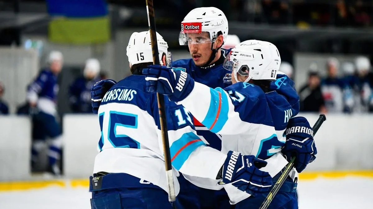 Kijivas "Capitals" pārņem vadību sērijā pret Latvijas čempioniem hokejā